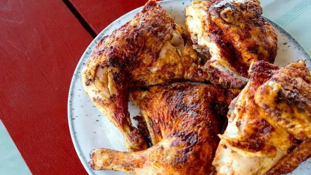 Smoked Whole Chicken Recipe | Sam Jones - Food Network