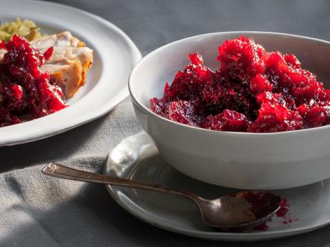 Ginger-Maple Cranberry Sauce