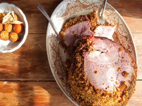 Baked Ham with Golden Breadcrumbs