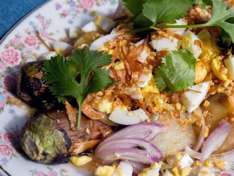 Grilled Eggplant Salad (Yam Makheua Yao)