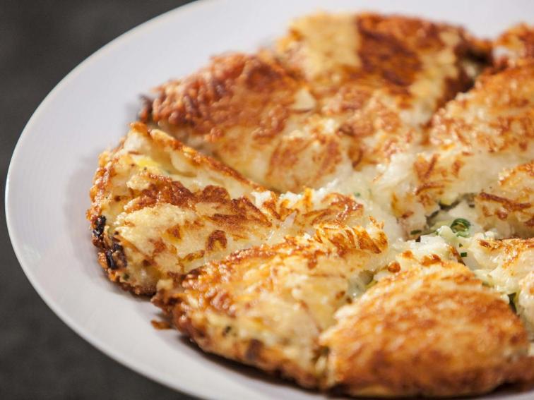 Rösti Potatoes with Raclette Recipe Anita Lo Food Network