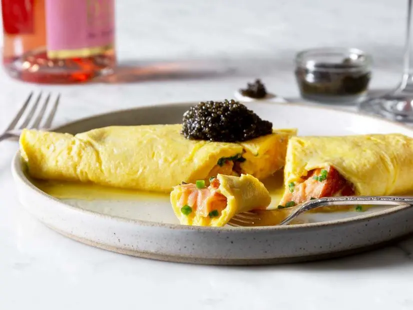 Smoked Salmon Omelette Recipe Daniel Boulud Food Network