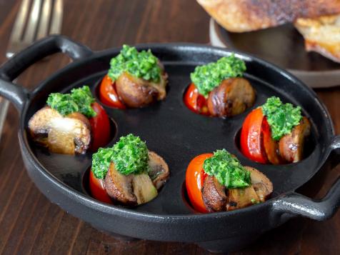 Vegetarian Escargots with Persillade Butter