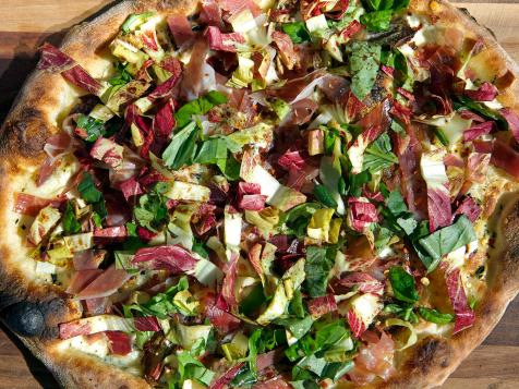White Pizza with Prosciutto and Dates