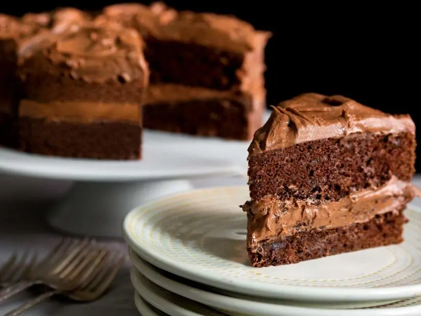 CocoaButtermilk Layer Cake Recipe Dorie Greenspan Food Network
