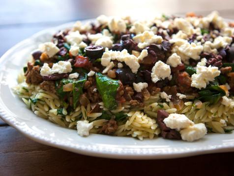 "Greek" Lamb with Orzo