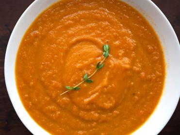 Roasted Carrot Soup Recipe | Amanda Hesser and Merrill Stubbs | Food ...