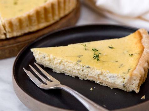 Farmer Cheese and Thyme Pie