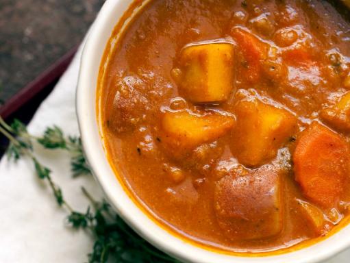 Sweet Potato Cashew Stew Recipe | JJ Johnson | Food Network