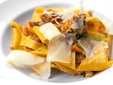 Braised Rabbit with Fresh Pappardelle