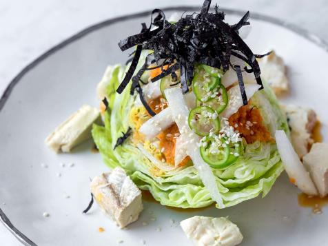 Asian Wedge Salad with Blue Cheese