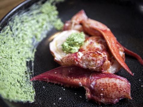 Lobster with Basil-Lemon Butter