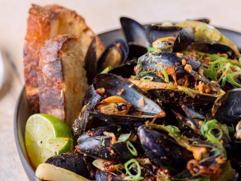 Mussels with XO Sauce