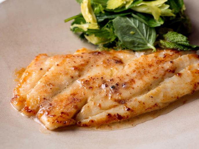 Red Snapper With Miso Brown Butter Recipe Michael Lewis Food Network   1563299257233 