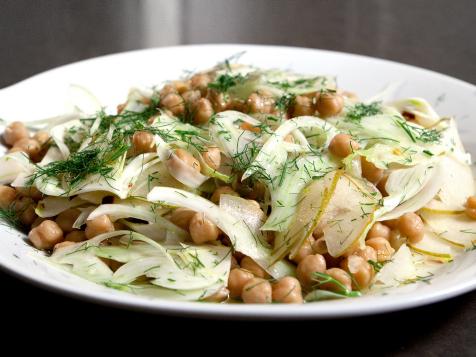 Shaved Fennel and Chickpea Salad