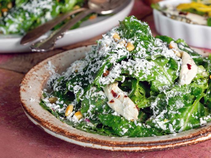 Kale Salad With Lemon Vinaigrette Recipe Nancy Silverton Food Network   1563299404925 