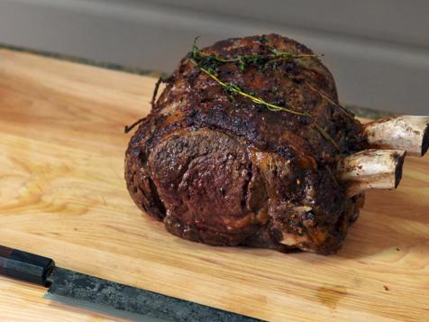 Prime Rib with Rosemary and Horseradish