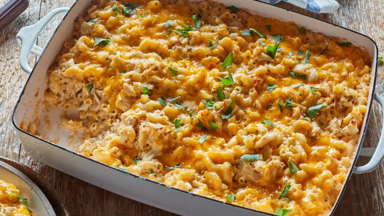 Seafood Mac and Cheese