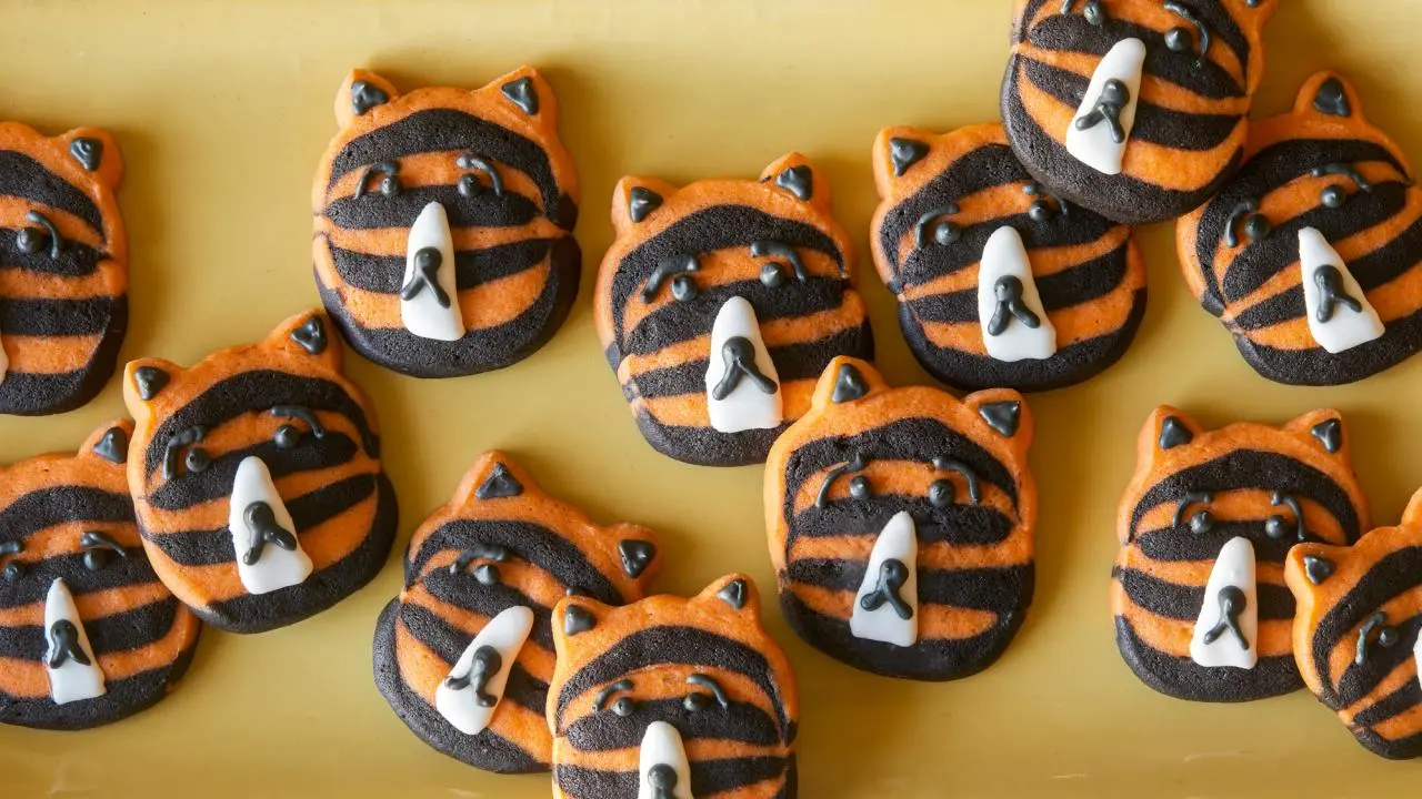 Tiger Slice and Bake Cookies