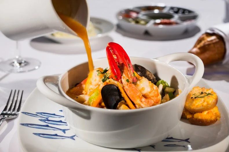 With a long history of fine dining at sea, Holland America Line is constantly adding new restaurant concepts to their ships. Created and crafted by the line’s culinary consultant, Master Chef Rudi Sodamin for Holland America’s two newest ships (Koningsdam and Nieuw Statendam), Rudi’s Sel de Mer is a French-Mediterranean seafood brasserie like those found in and near Marseille. Dishes include fresh oysters, a seafood tower, seared scallops and classic Bouillabaisse Marseillaise. Those sailing on Holland America’s classic older ships don’t have to miss out — there is a Sel de Mer evening in the specialty dining room, Pinnacle Grill.