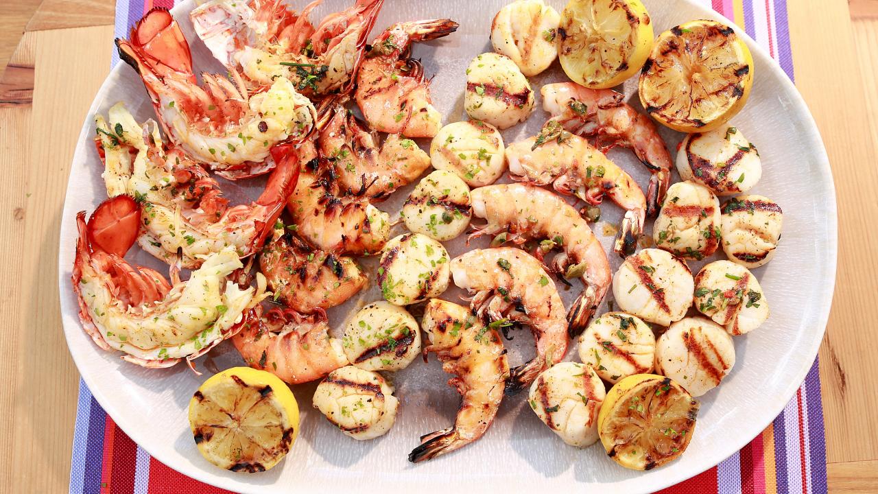 GZ's Grilled Seafood Platter