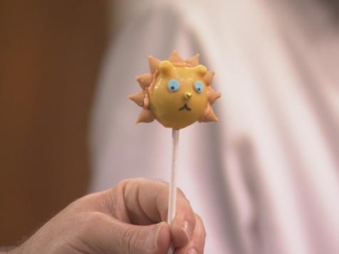 Lion Cookie Dough Pops