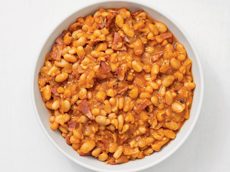 Beans with Turkey Bacon Recipe Food Network Kitchen Food Network