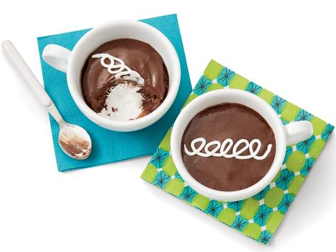Chocolate-Marshmallow Mug Cakes