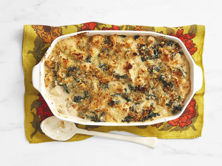 Kale and Artichoke Chicken Casserole Recipe Valerie Bertinelli Food