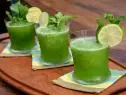 A frozen mint mojito, as seen on The Kitchen, Season 22.