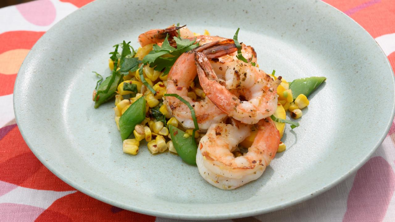 Shrimp and Summer Squash Salad