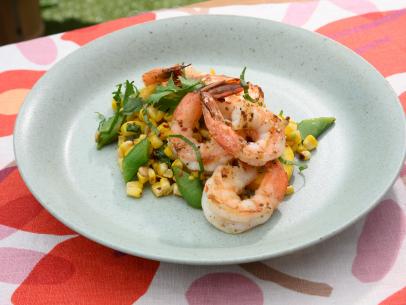 Shrimp and summer squash, as seen on The Kitchen, Season 22.