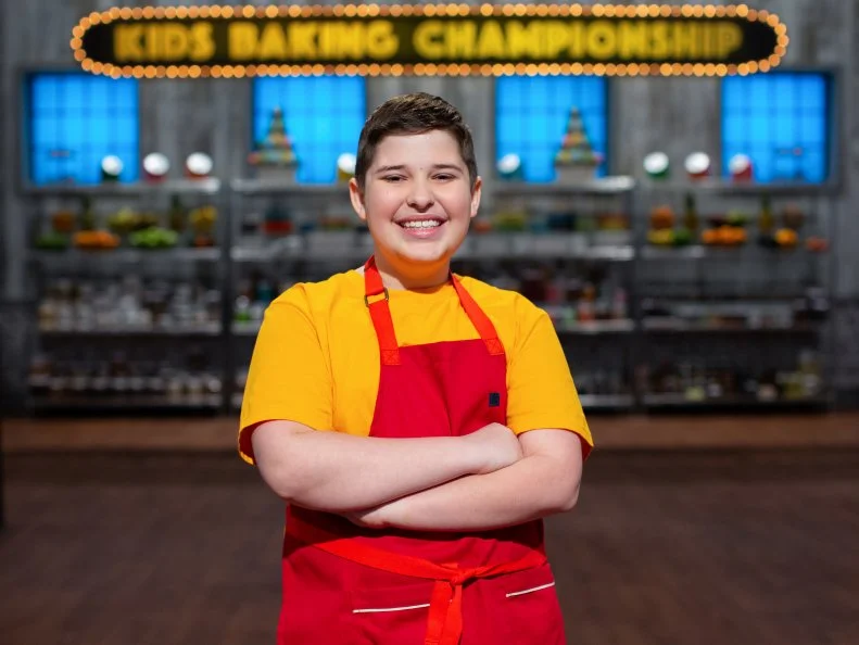 Portrait of Trevin Alford, as seen on Kids Baking Championship, Season 7.