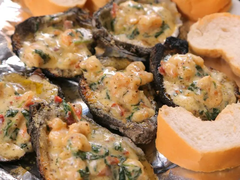 Oyster Slessinger as Served at Katie's Restaurant in New Orleans, Louisiana, as seen on DDD Nation, Special.