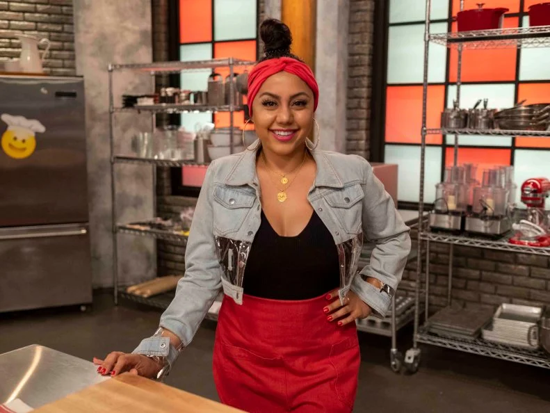 Contestant Louisa Sharamatyan, as seen on Worst Bakers In America, Season 2.