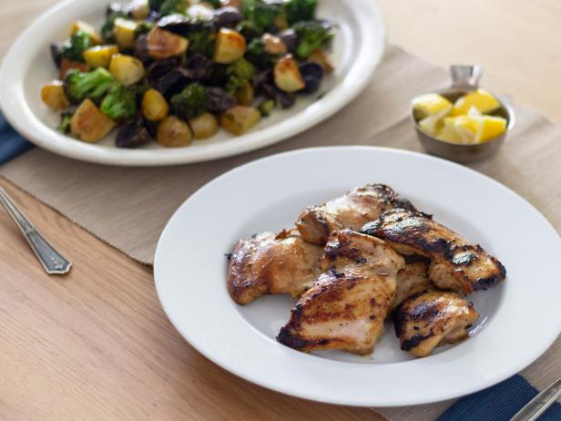 Buttermilk Brined Chicken Thighs Recipe Bev Weidner Food Network