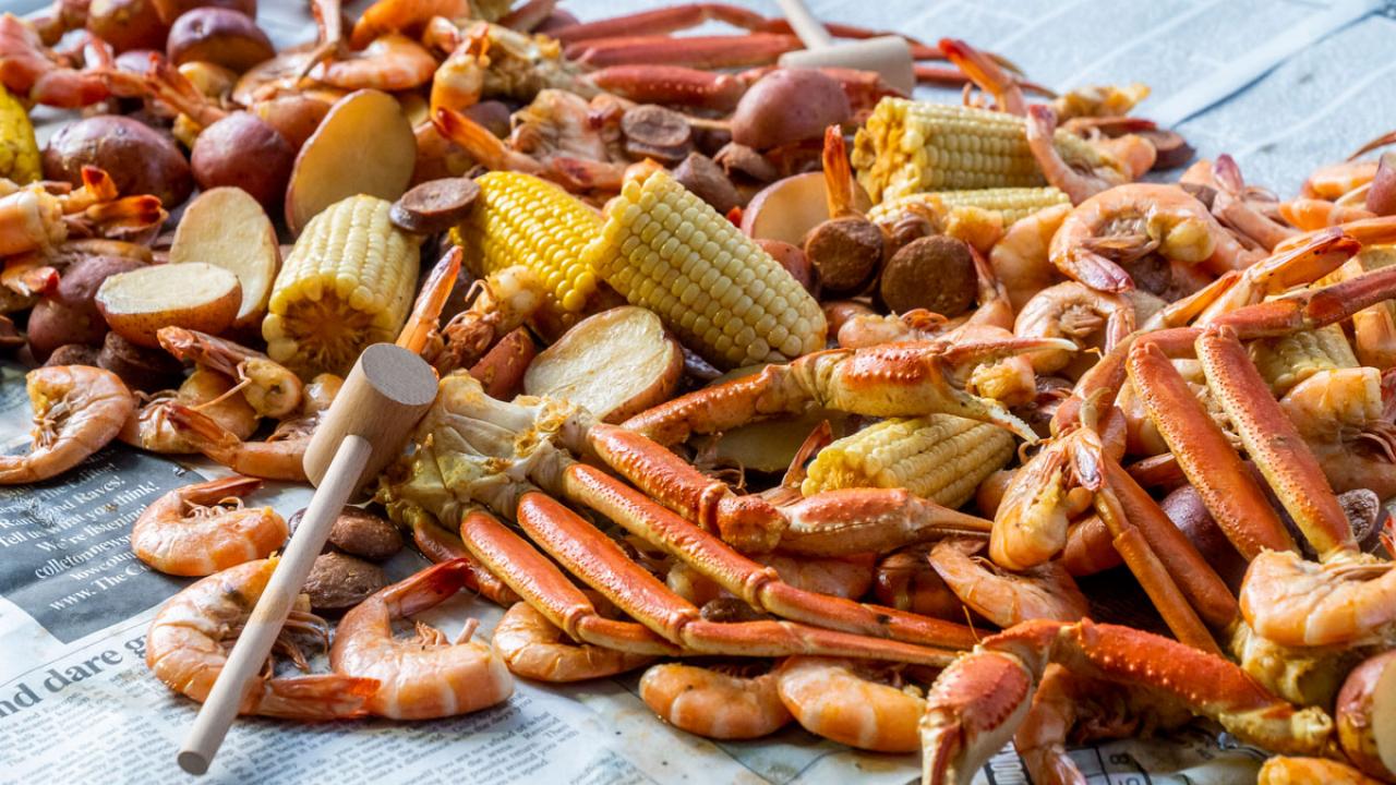 Low Country Boil Seafood Boil Recipe Kardea Brown Food Network