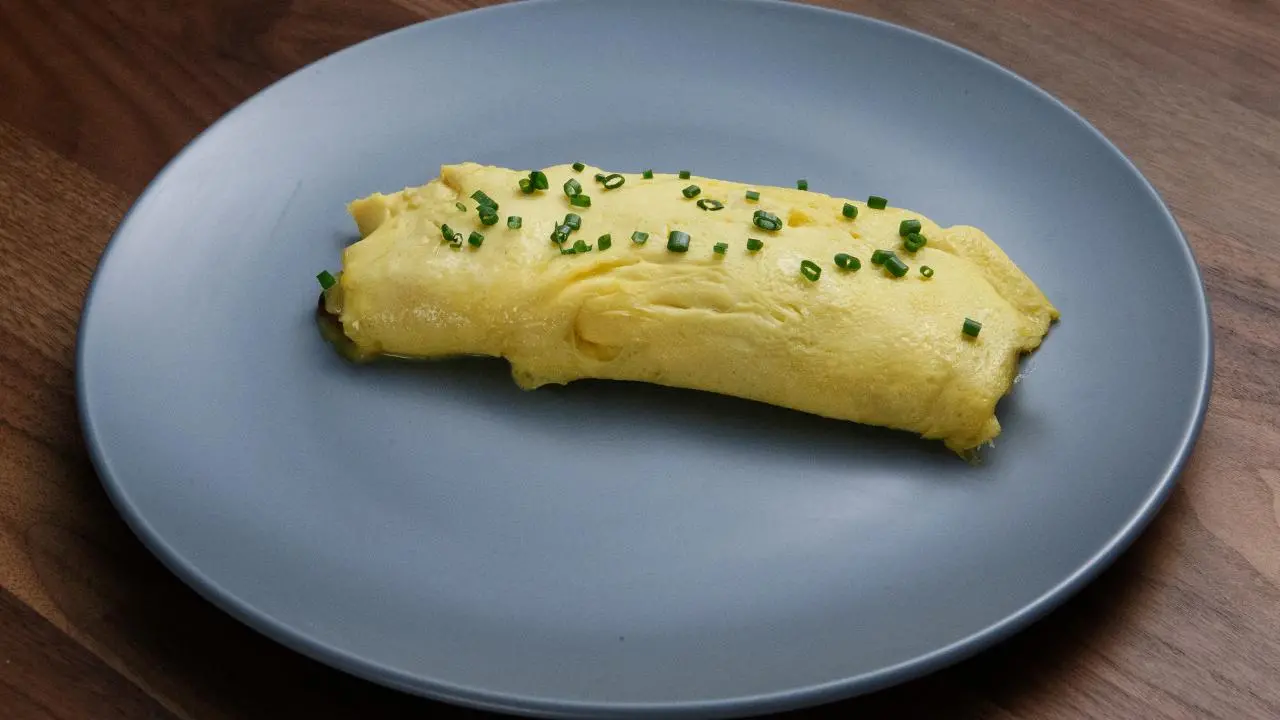 Ham and Mushroom Omelet