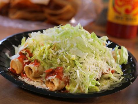 Vegetarian Mashed Potato Taquitos