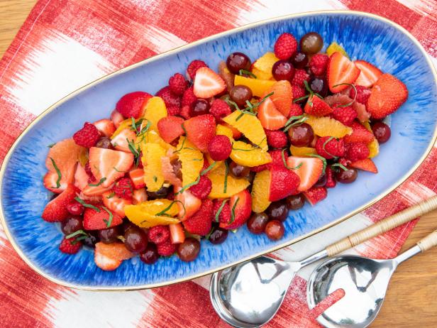Sangria Fruit Salad Recipe | Katie Lee Biegel | Food Network