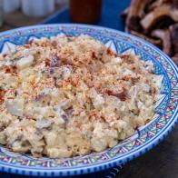 Aunt TC's Potato Salad, as seen on Delicious Miss Brown, Season 1.