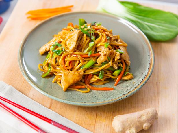 Lo Mein Noodles Recipe Jet Tila Food Network