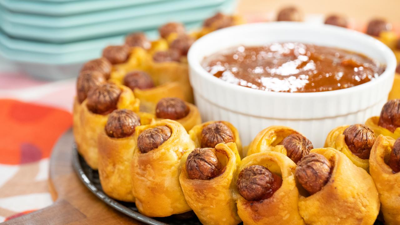 Currywurst Pigs-in-a-Blanket