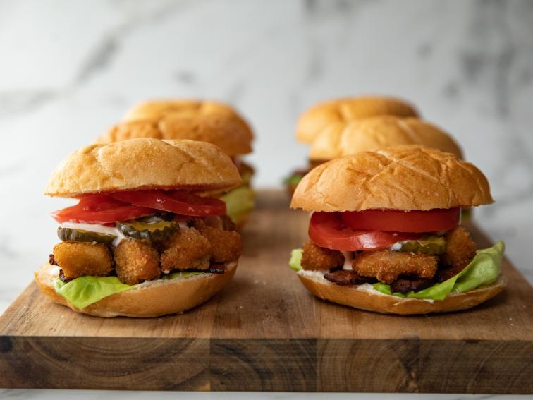 Chicken Nugget Bacon Ranch Club Recipe Ree Drummond Food Network