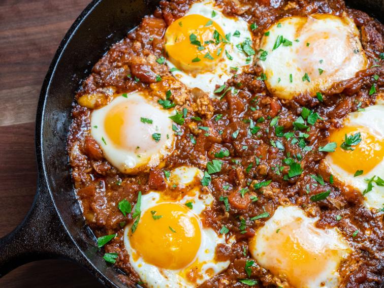 Shakshuka Recipe | Alton Brown | Food Network