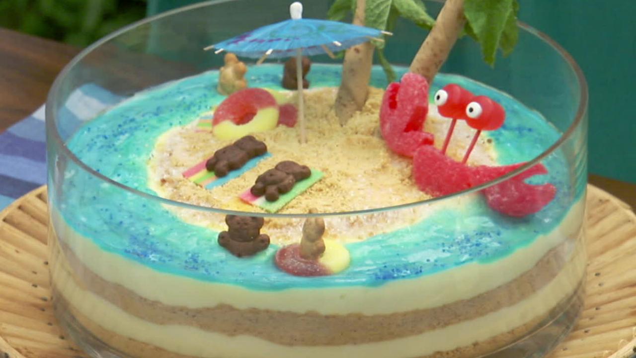 Tropical Beach Bum Cake