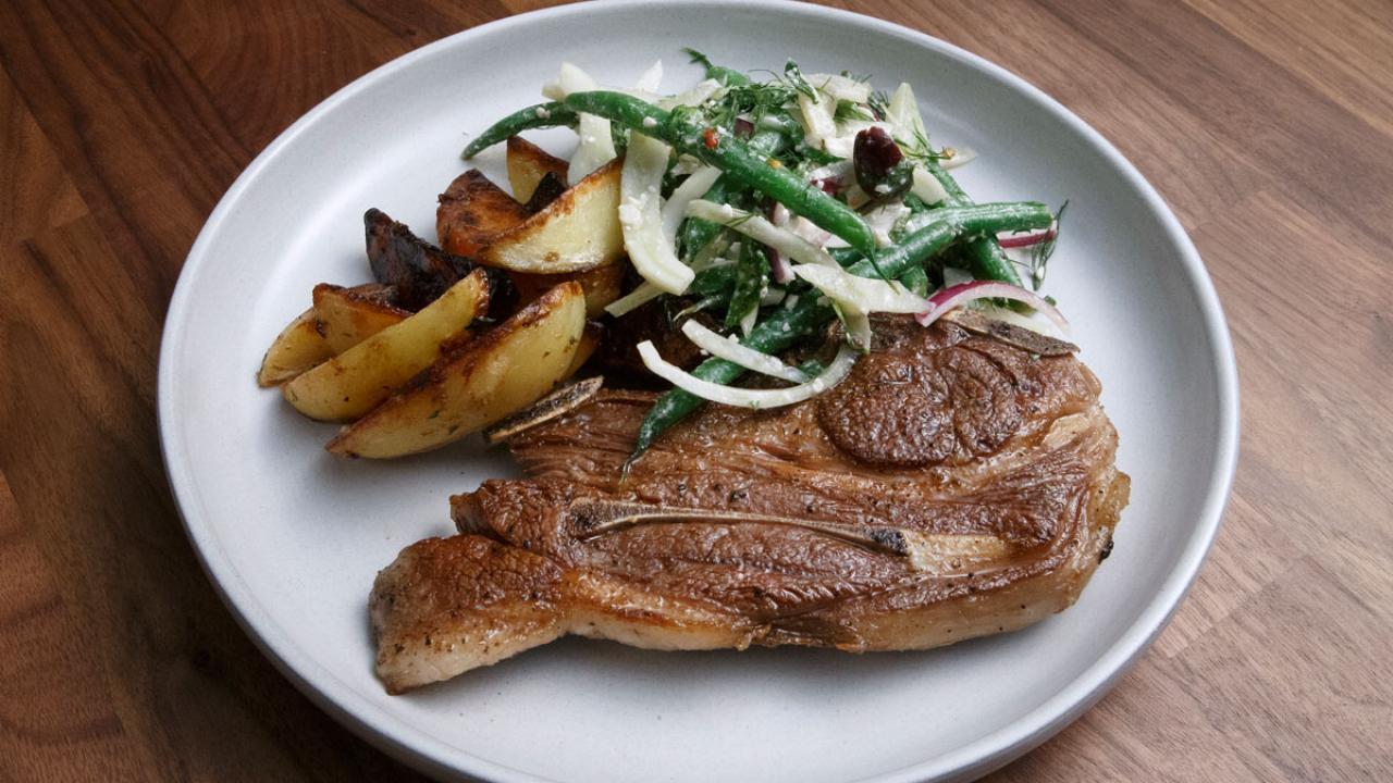 Marinated Lamb Shoulder Chops