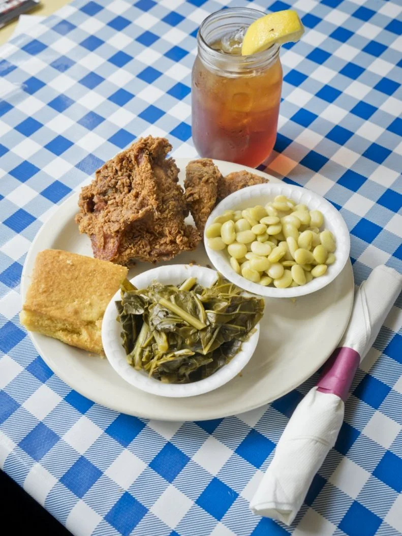 Opened in 1959 by Inez Hill and Louise Hudson, H&H Restaurant is a Macon institution, particularly for the city’s music scene. The late “Mama” Louise Hudson cooked up some of the city’s best soul food for The Allman Brothers Band, Chuck Leavell, Charlie Daniels, Marshall Tucker and more, and even went on tour with the Allman Brothers at one point. Her fried chicken, served daily, is still on the menu and best paired with fried okra, collards, potato salad and deviled eggs.