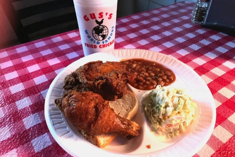 Finding the best fried chicken in Tennessee is tough — it is the home to Nashville and its hot birds, after all. But even against stiff competition, Gus’s World Famous Fried Chicken stands out. Known for its unbeatable fried chicken and secret spice, the chicken is made from a family recipe dreamt up over 60 years ago in Mason, Tennessee. Originally sold sandwiched between two slices of white bread out of the back of a tavern, the dish became so in-demand that there are now 22 locations in 11 states. Fresh and never frozen, the crisp chicken is battered in a secret spice recipe and fried in peanut oil for the perfect amount of crisp on the outside.