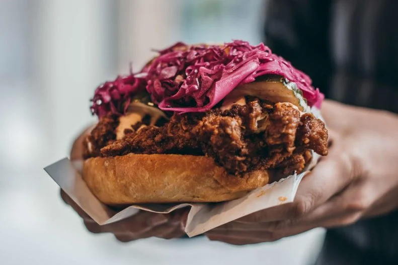 When the only two options on a Salt Lake City restaurant menu are a fried chicken sandwich and a quarter bird, the chicken must be standout. At Pretty Bird, chef Viet Pham, who beat Bobby Flay in a hot chicken battle, focuses on serving awesome fried chicken. Order at your spice level discretion (mild, medium, hot or hot “behind”) and experience some of the crispiest, crunchiest chicken around.